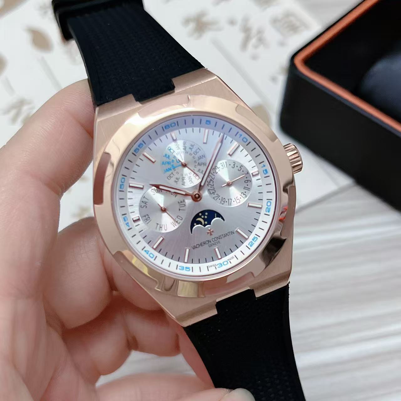 Men's Automatic Mechanical Watch 904L Stainless Steel 42 mm- VC 51
