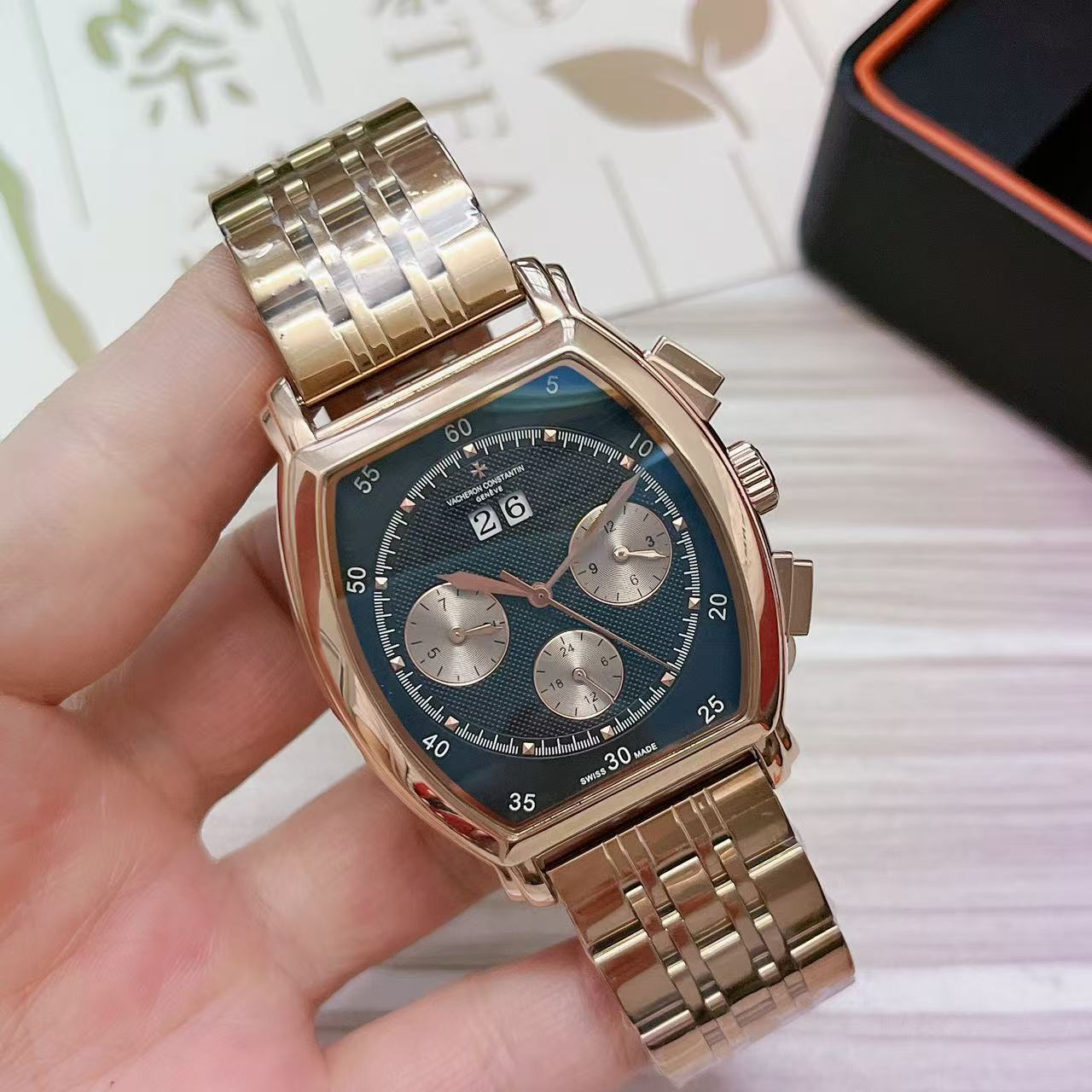 Men's Automatic Mechanical Watch 904L Stainless Steel 42 mm- VC 29