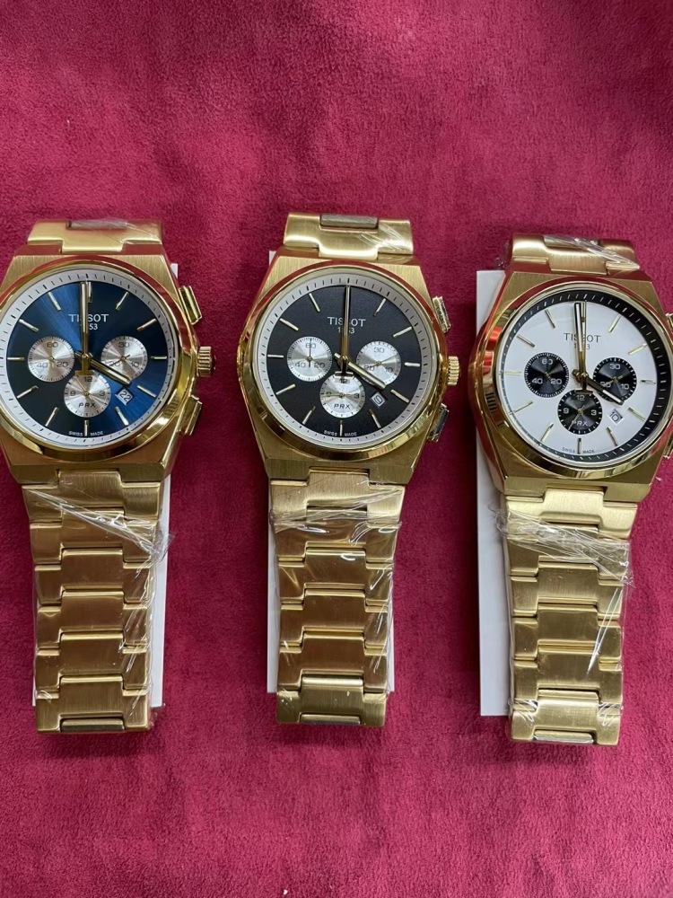 Men's Quartz Watch Chronograph 904L Stainless Steel 42mm- TOT 5