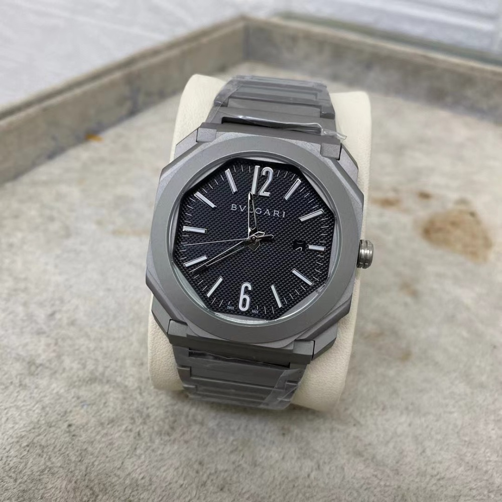 Men's Quartz Watch Chronograph 904L Stainless Steel 44 mm- BV 56