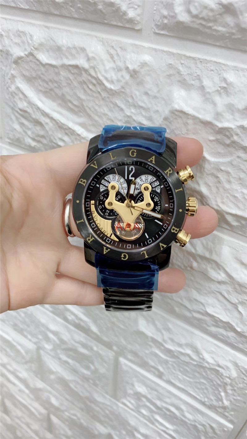 Men's Automatic Mechanical Watch 904L Stainless Steel 45 mm- BV 26