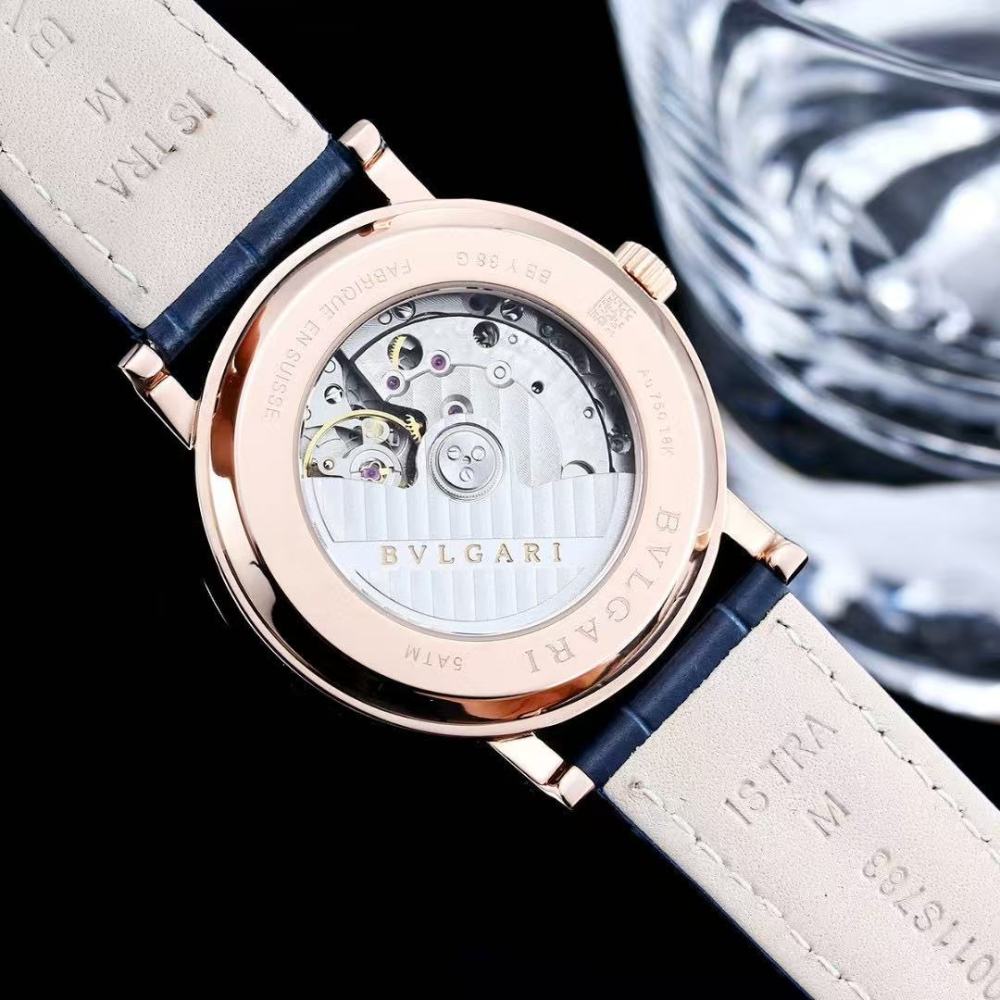 Men's Automatic Mechanical Watch 904L Stainless Steel 38 mm- BV 71