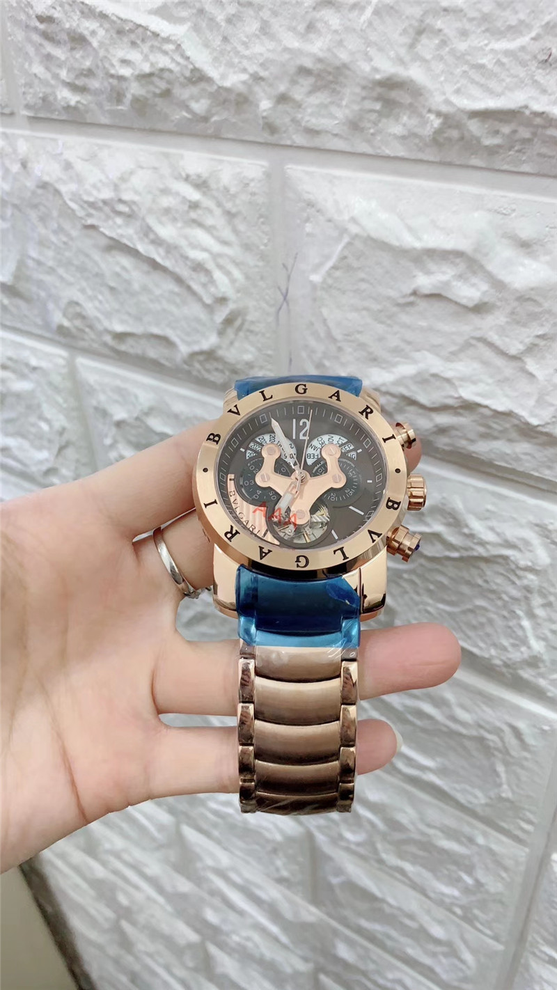Men's Automatic Mechanical Watch 904L Stainless Steel 45 mm- BV 26