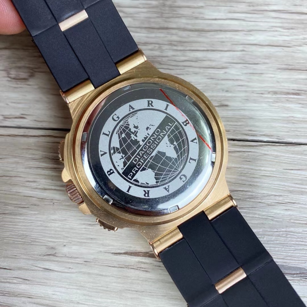Men's Quartz Watch Chronograph 904L Stainless Steel 42 mm- BV 36