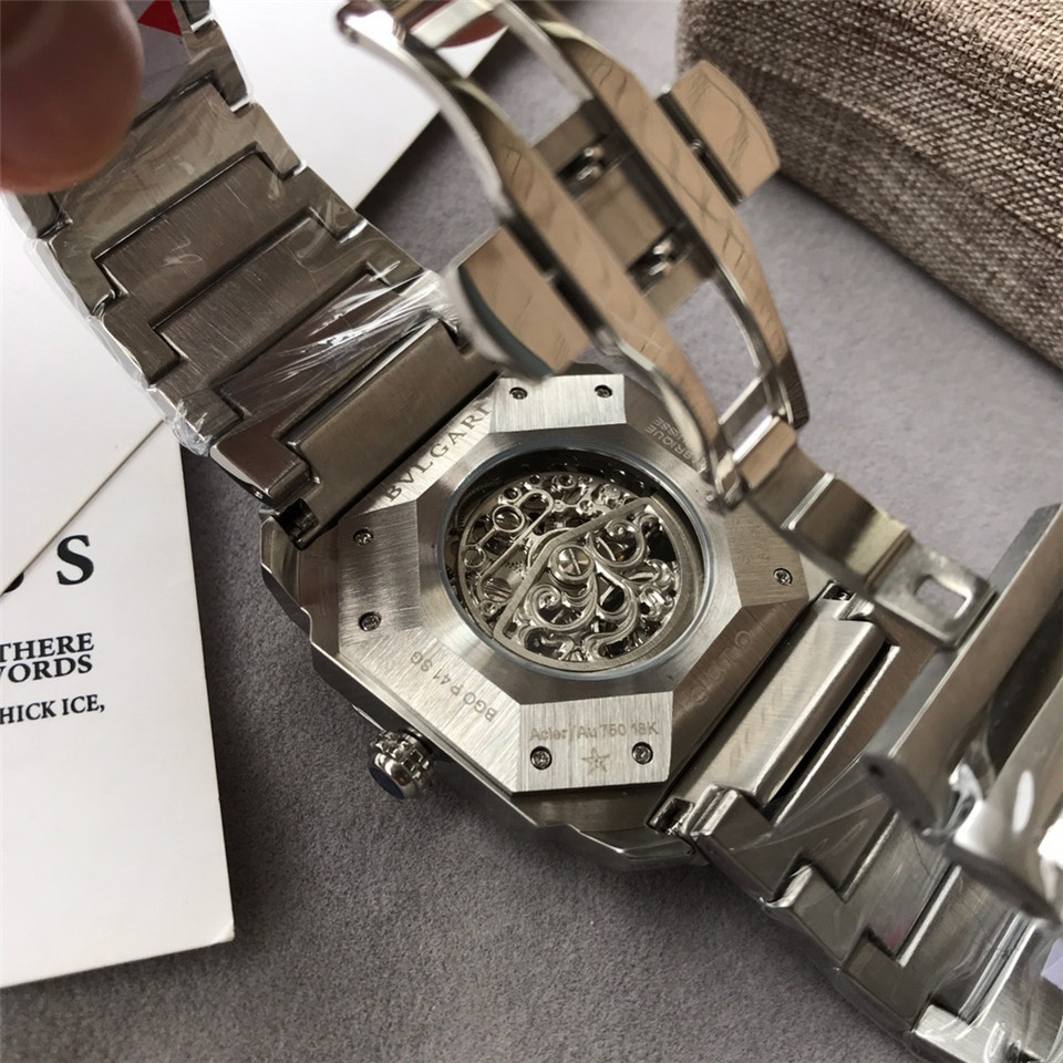 Men's Automatic Mechanical Watch 904L Stainless Steel 42mm- BV 15