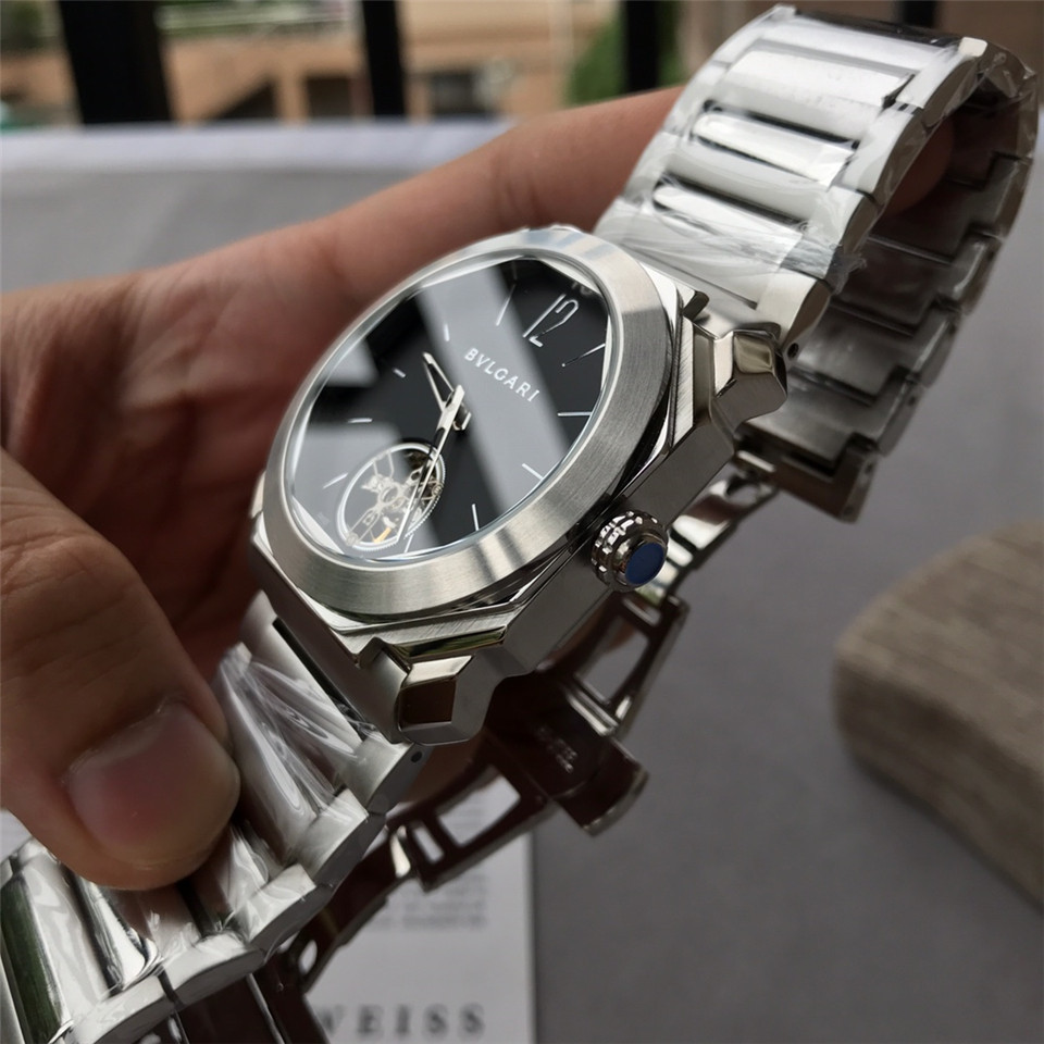 Men's Automatic Mechanical Watch 904L Stainless Steel 42mm- BV 15