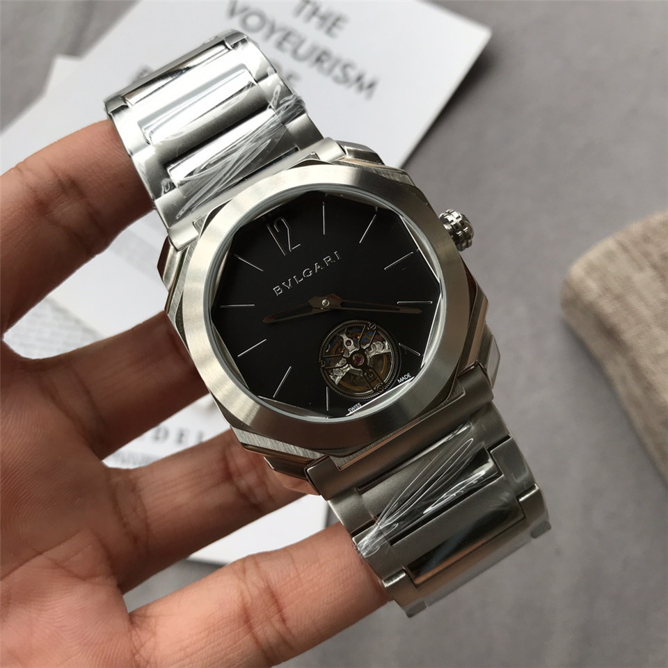 Men's Automatic Mechanical Watch 904L Stainless Steel 42mm- BV 15