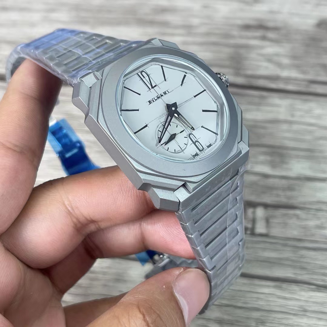 Men's Automatic Mechanical Watch 904L Stainless Steel 42 mm- BV 37