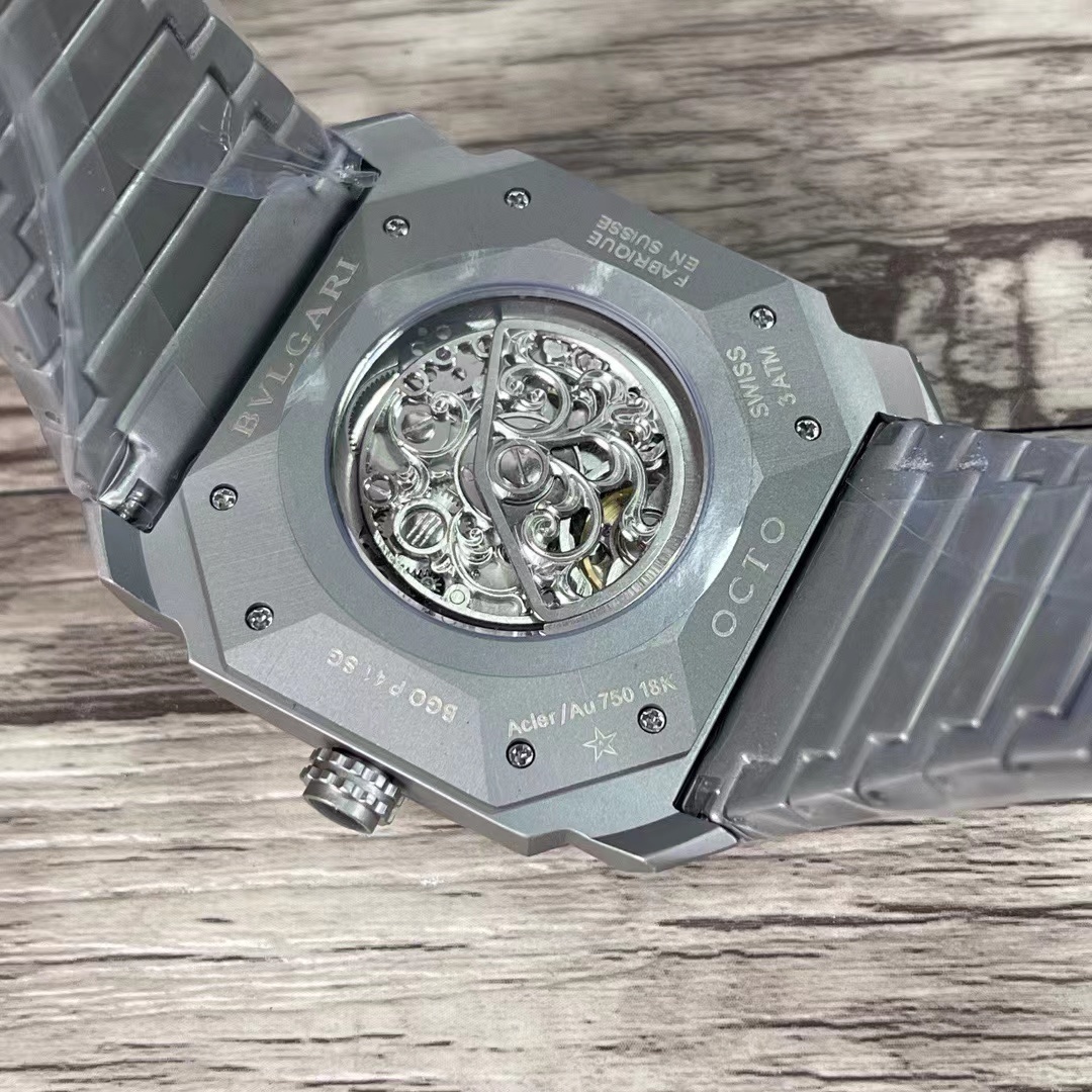 Men's Automatic Mechanical Watch 904L Stainless Steel 42 mm- BV 37