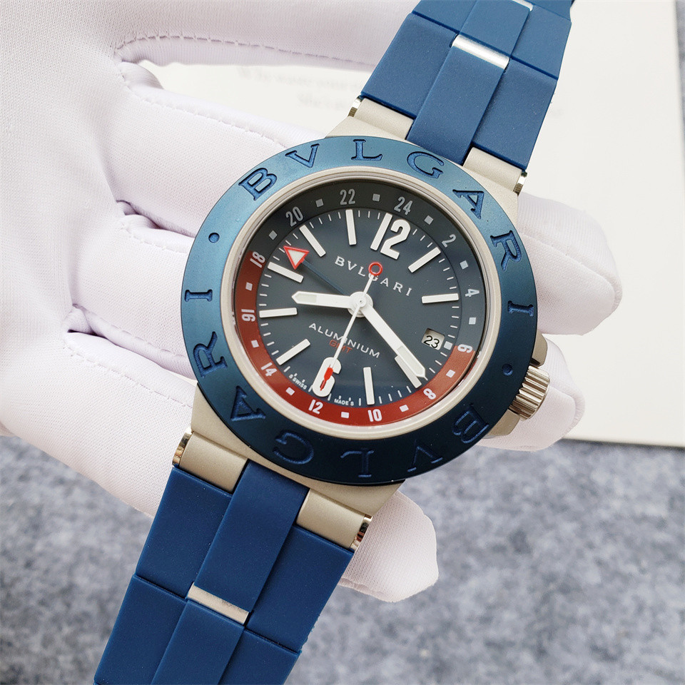 Men's Automatic Mechanical Watch 904L Stainless Steel 44 mm- BV 28