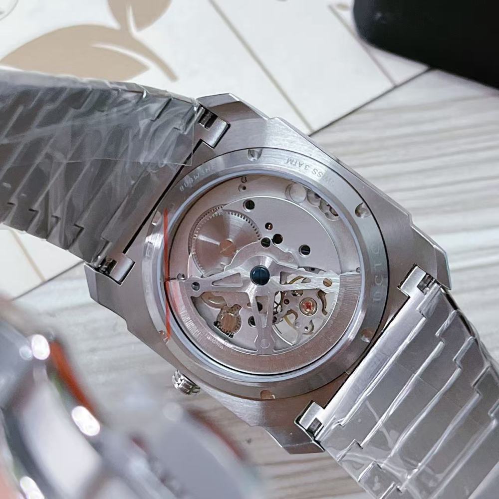 Men's Automatic Mechanical Watch 904L Stainless Steel 40 mm- BV 72