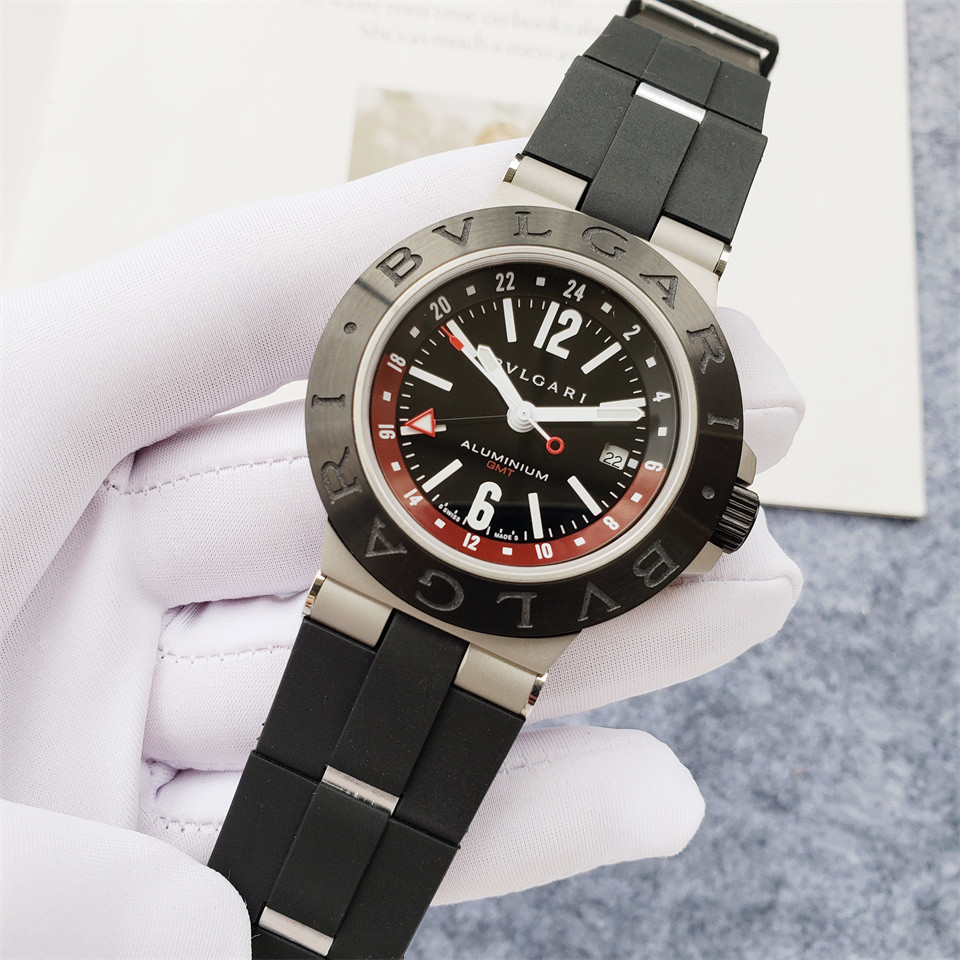 Men's Automatic Mechanical Watch 904L Stainless Steel 44 mm- BV 28
