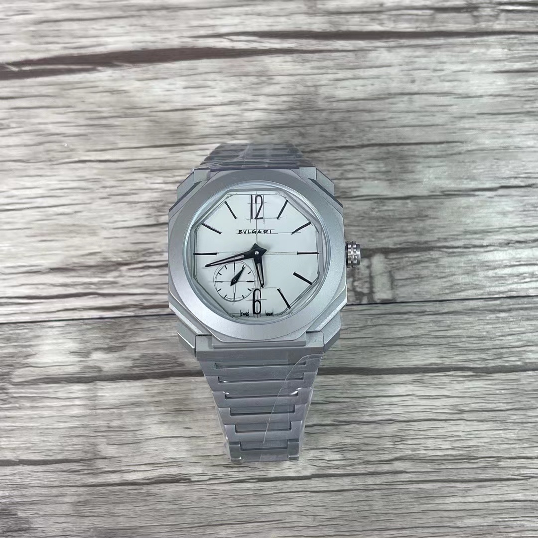 Men's Automatic Mechanical Watch 904L Stainless Steel 42 mm- BV 37