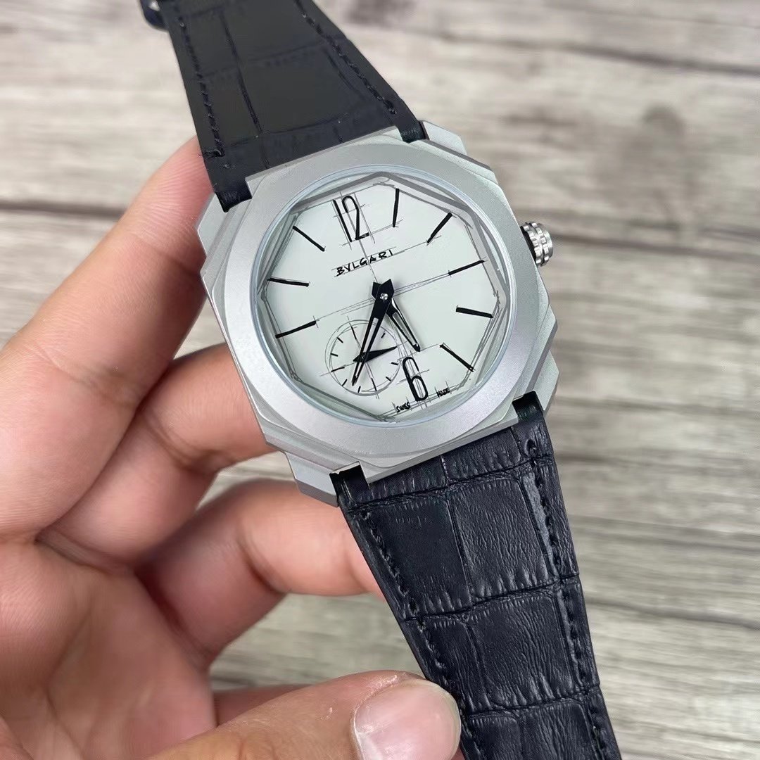 Men's Automatic Mechanical Watch 904L Stainless Steel 42 mm- BV 37