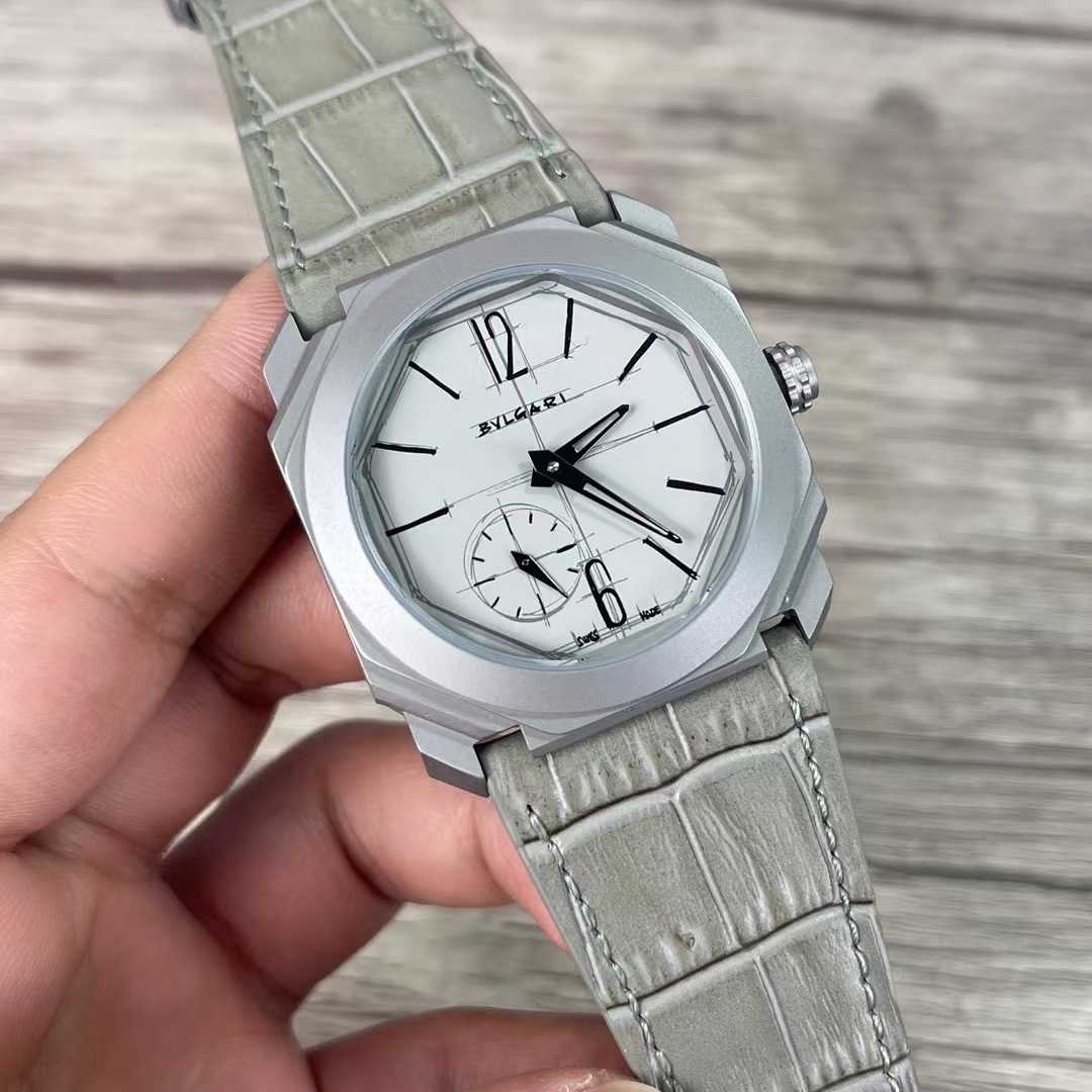 Men's Automatic Mechanical Watch 904L Stainless Steel 42 mm- BV 37