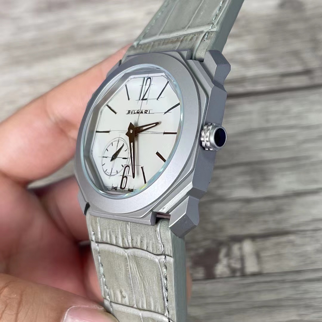 Men's Automatic Mechanical Watch 904L Stainless Steel 42 mm- BV 37
