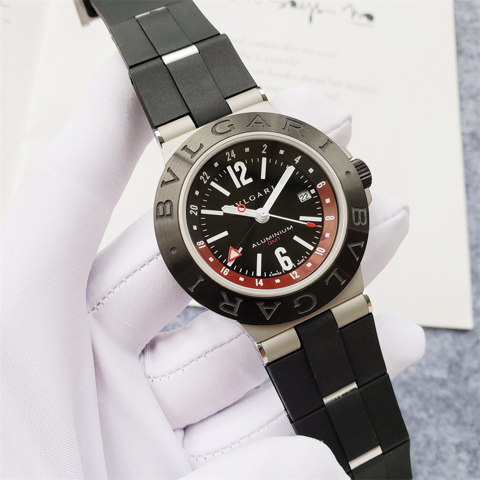Men's Automatic Mechanical Watch 904L Stainless Steel 44 mm- BV 28