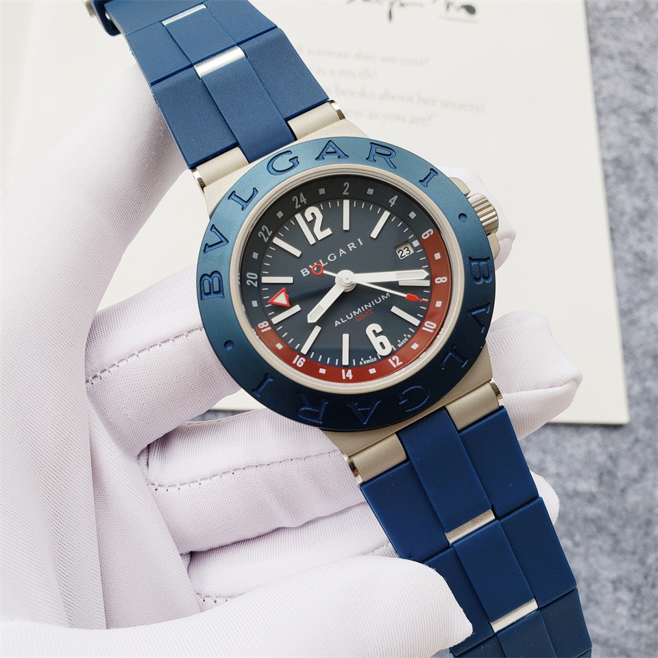Men's Automatic Mechanical Watch 904L Stainless Steel 44 mm- BV 28