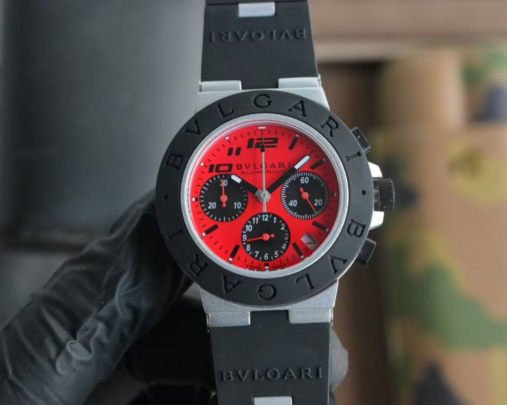 Men's Quartz Watch Chronograph 904L Stainless Steel 40 mm- BV 69