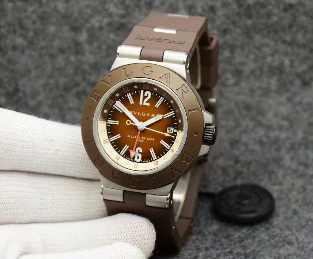 Men's Automatic Mechanical Watch 904L Stainless Steel 44 mm- BV 28