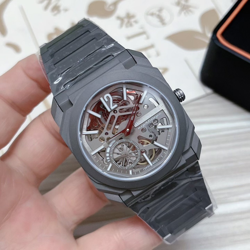 Men's Automatic Mechanical Watch 904L Stainless Steel 40 mm- BV 75