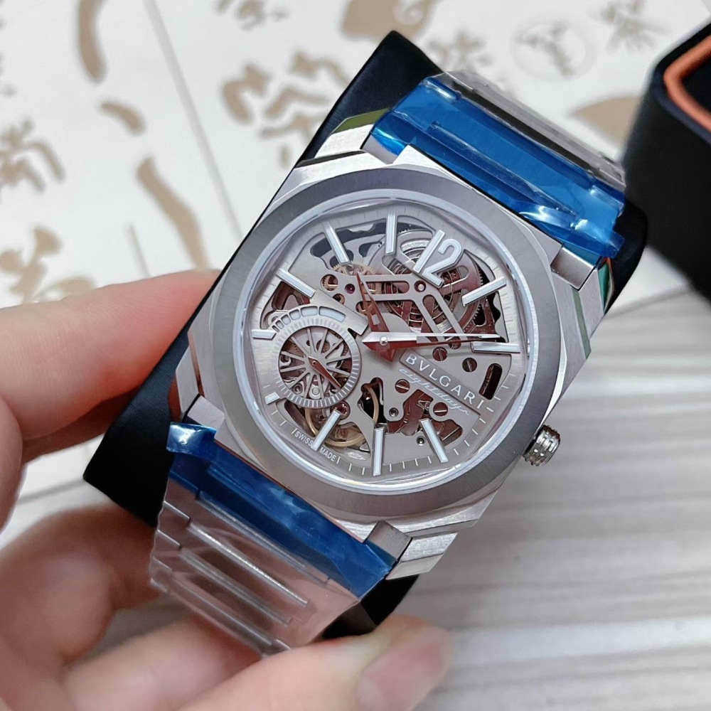 Men's Automatic Mechanical Watch 904L Stainless Steel 40 mm- BV 75