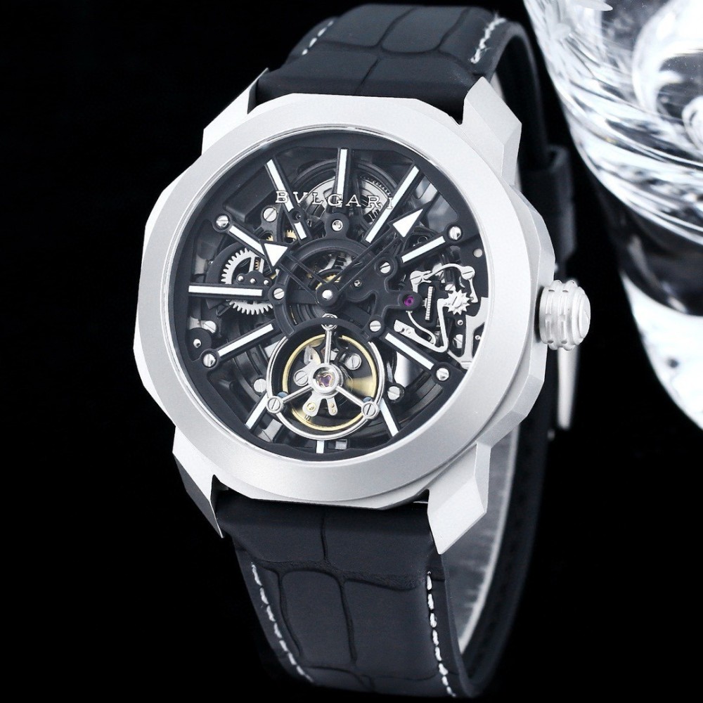 Men's Automatic Mechanical Watch 904L Stainless Steel 44 mm- BV 64