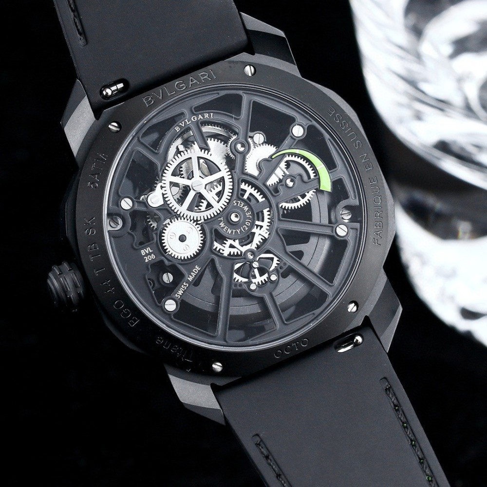 Men's Automatic Mechanical Watch 904L Stainless Steel 44 mm- BV 64