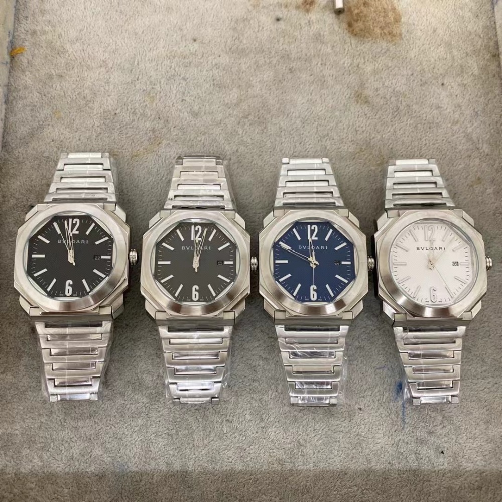 Men's Quartz Watch Chronograph 904L Stainless Steel 44 mm- BV 59