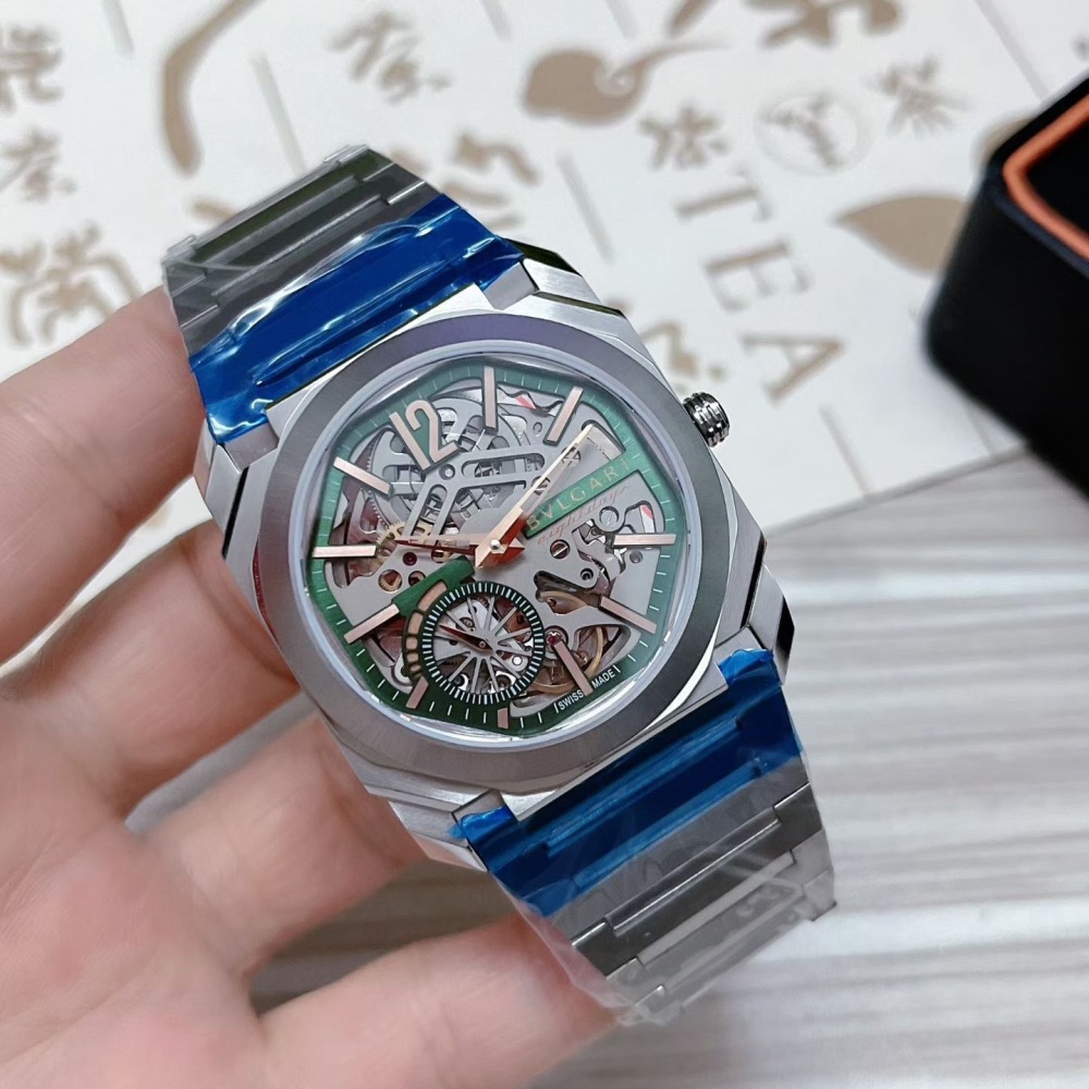 Men's Automatic Mechanical Watch 904L Stainless Steel 40 mm- BV 75