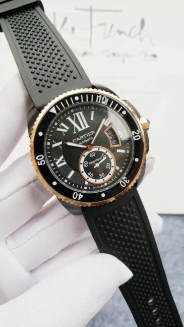 Men's Automatic Mechanical Watch 904L Stainless Steel 42mm  - CT 46