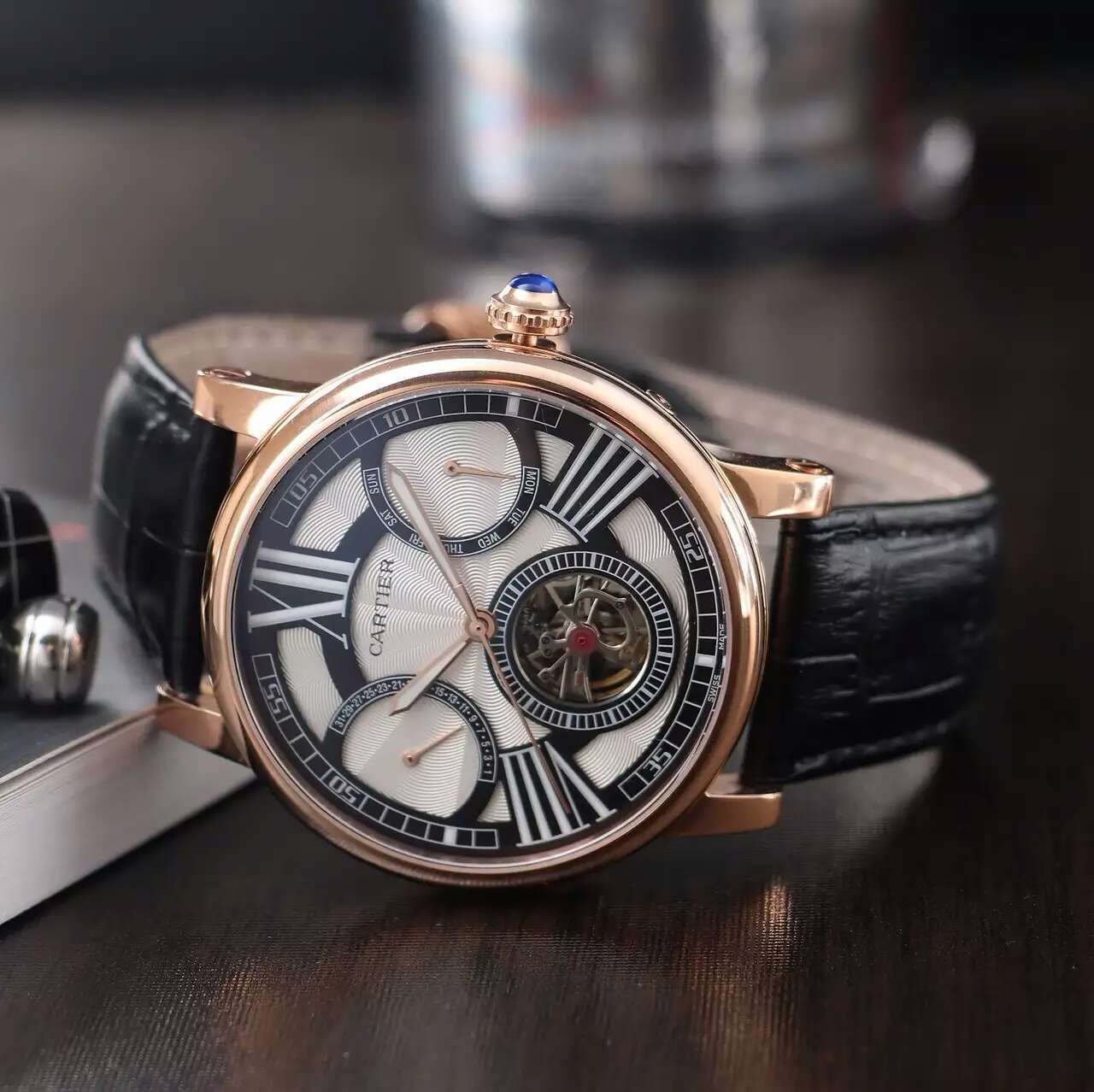 Men's Automatic Mechanical Watch 904L Stainless Steel 43 mm- CT 90