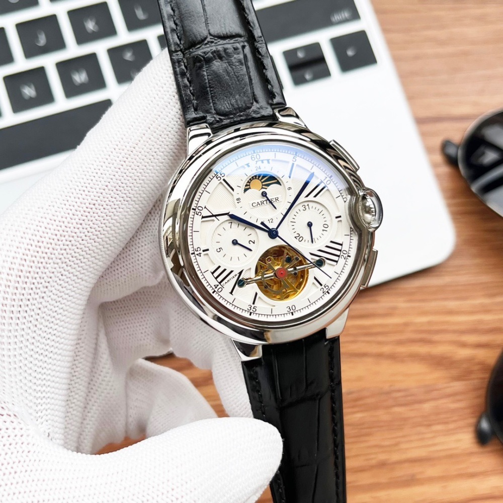 Men's Automatic Mechanical Watch 904L Stainless Steel 45 mm- CT 91