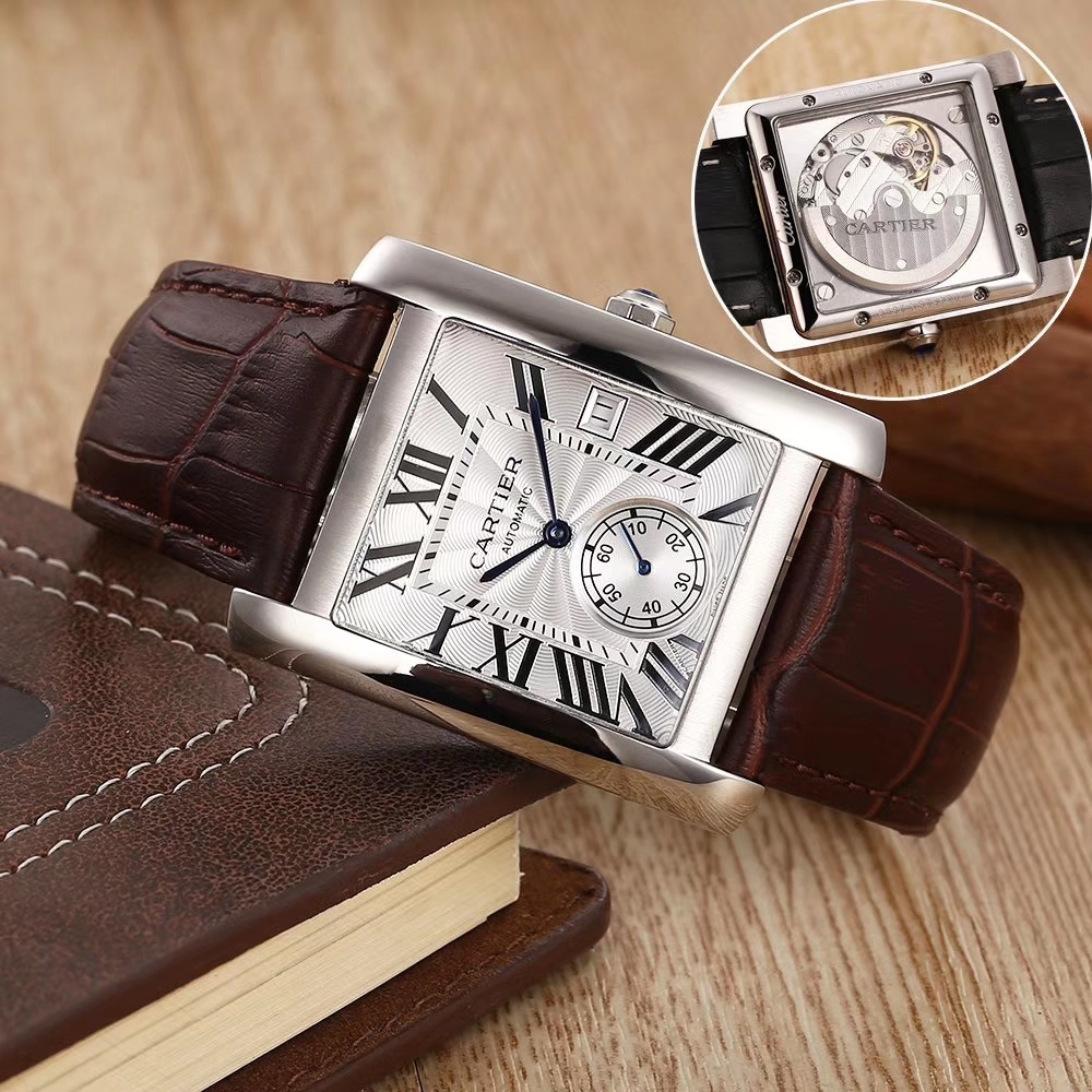 Men's Automatic Mechanical Watch 904L Stainless Steel 34*44*12mm - CT 8