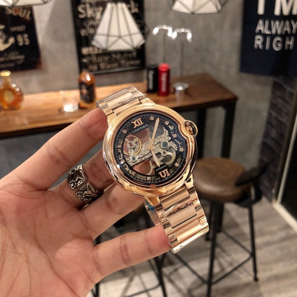 Men's Automatic Mechanical Watch 904L Stainless Steel 44*12mm - CT 82