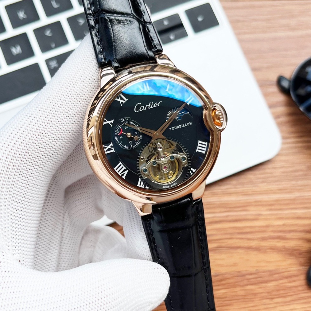 Men's Automatic Mechanical Watch 904L Stainless Steel 45mm - CT 84