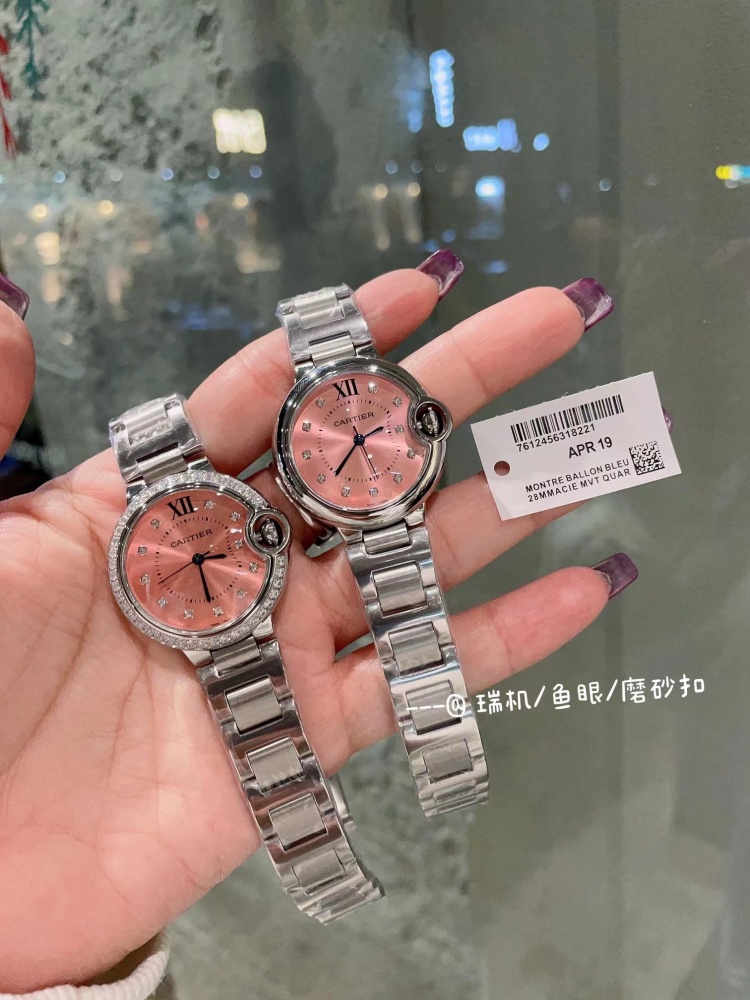 Women's  Quartz Watch Chronograph 904L Stainless Steel 33mm- CT 56