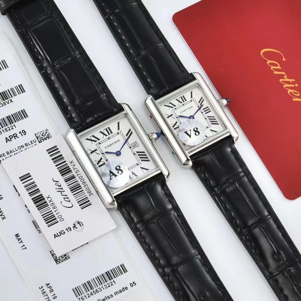 Couple Quartz Watch - 904L Stainless Steel -27*33 mm     24*31mm - CT  52