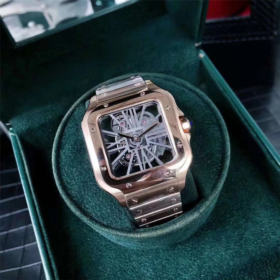Men's Quartz Watch Chronograph 904L Stainless Steel 38 mm- CT40