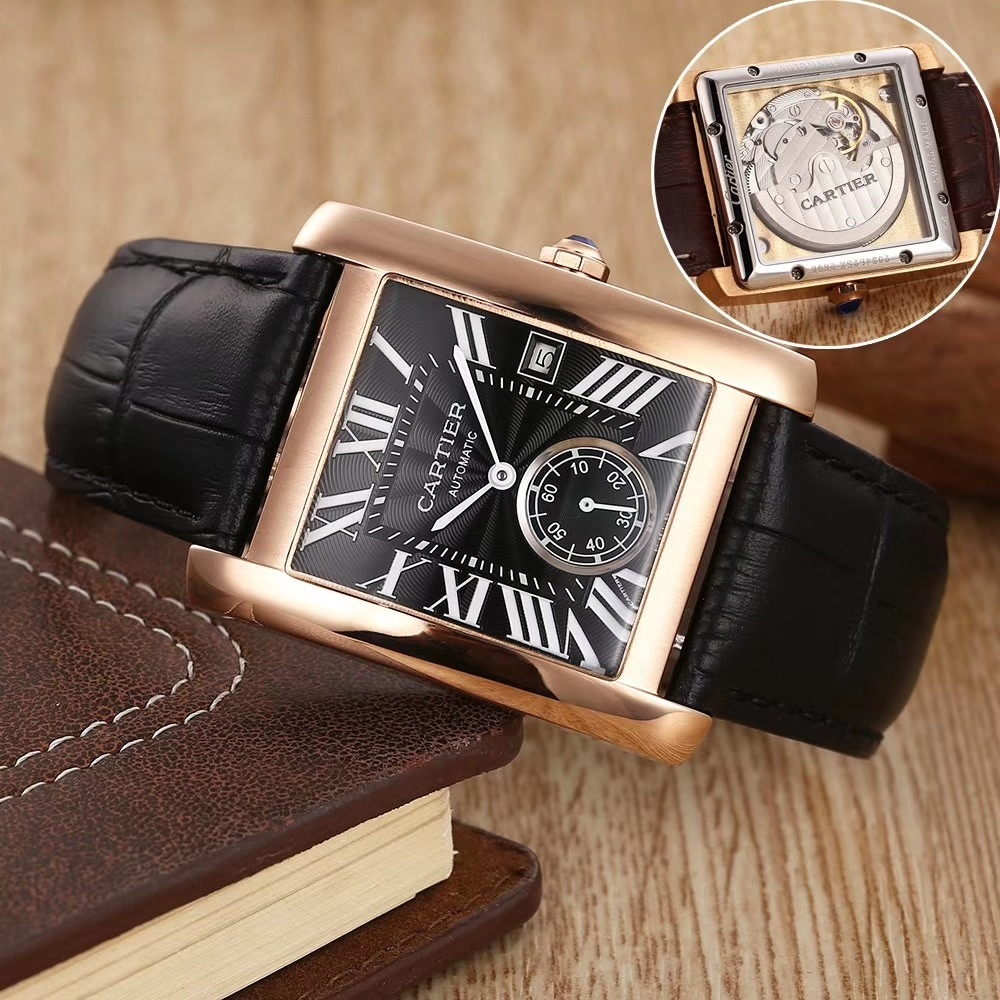 Men's Automatic Mechanical Watch 904L Stainless Steel 34*44*12mm - CT 8