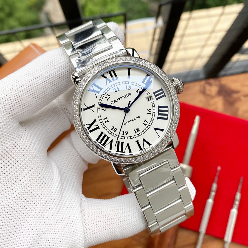 Men's Automatic Mechanical Watch 904L Stainless Steel 40 mm - CT 87