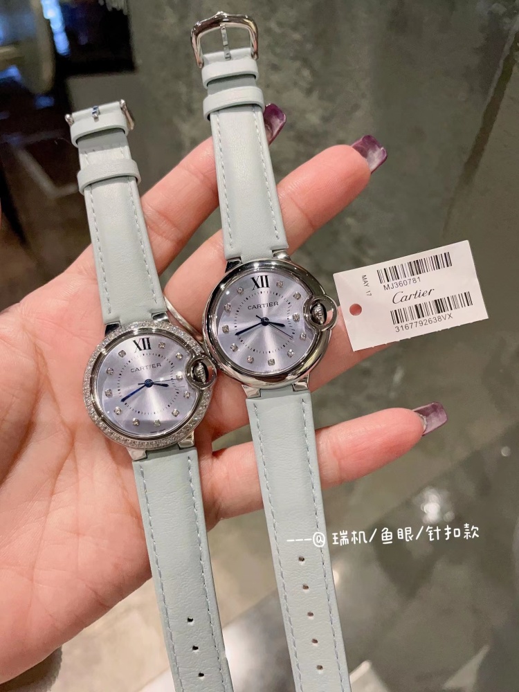 Women's  Quartz Watch Chronograph 904L Stainless Steel 33mm- CT 55