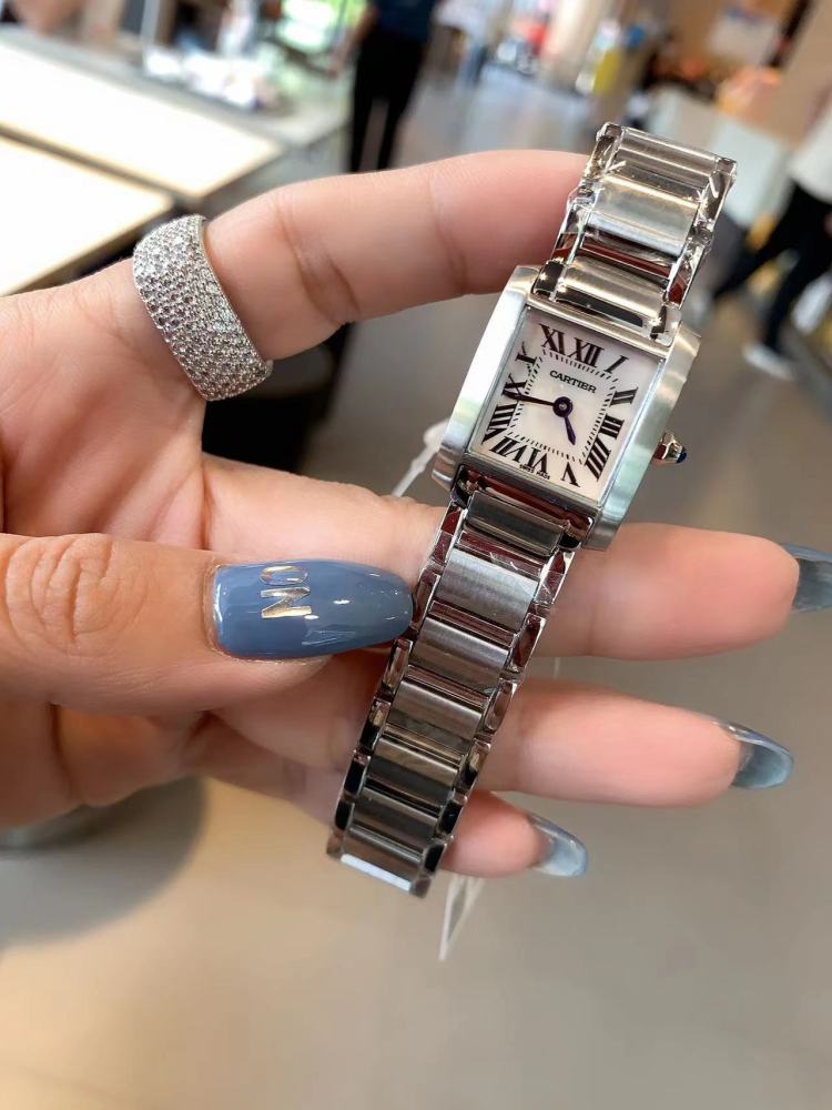 Women's  Quartz Watch Chronograph 904L Stainless Steel 26x20 mm，30x25mm,36x28mm- CT 44
