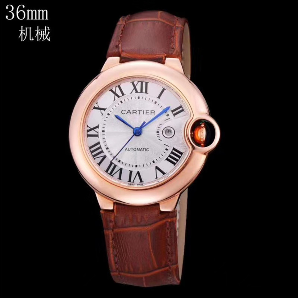 Women's Automatic Mechanical Watch 904L Stainless Steel 36-33 mm-CT 18