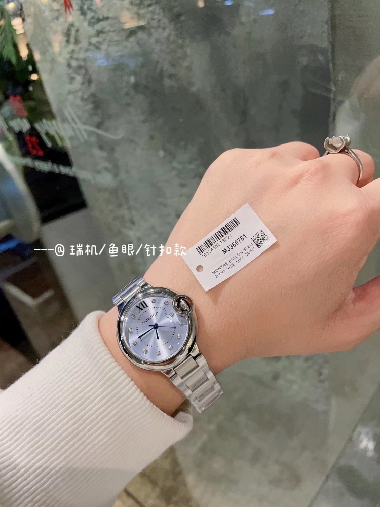 Women's  Quartz Watch Chronograph 904L Stainless Steel 33mm- CT 56