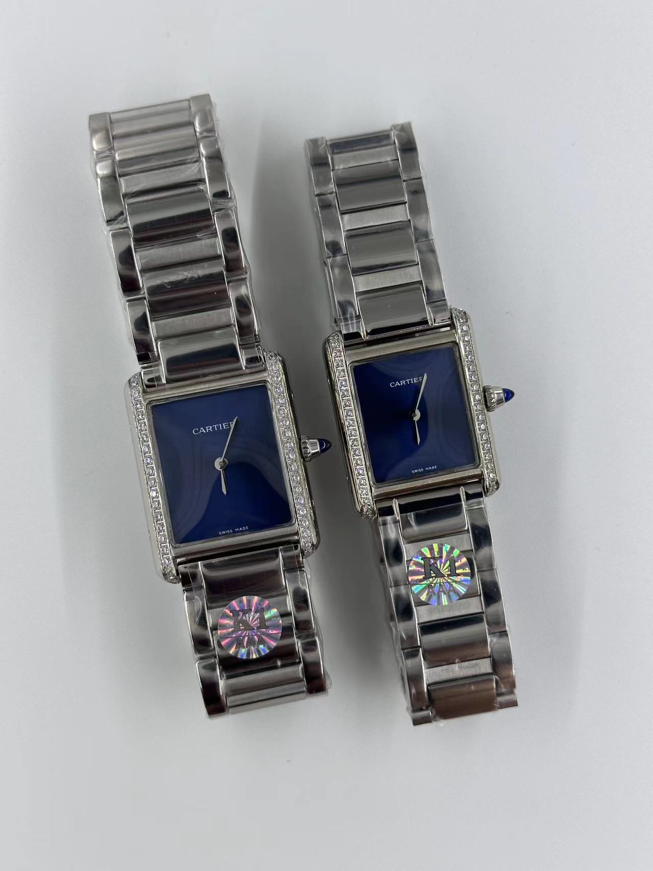 Women's  Quartz Watch Chronograph 904L Stainless Steel 27*33 mm     ,24*31mm mm- CT 98