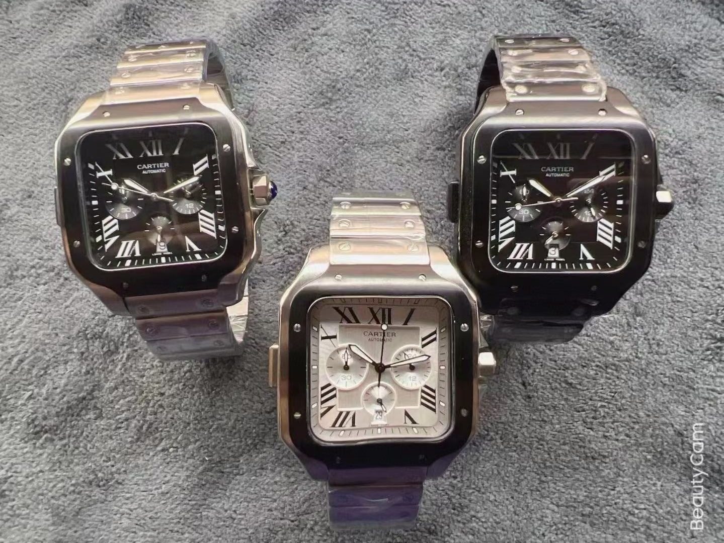 Men's Quartz Watch Chronograph 904L Stainless Steel 44 mm- CT 67