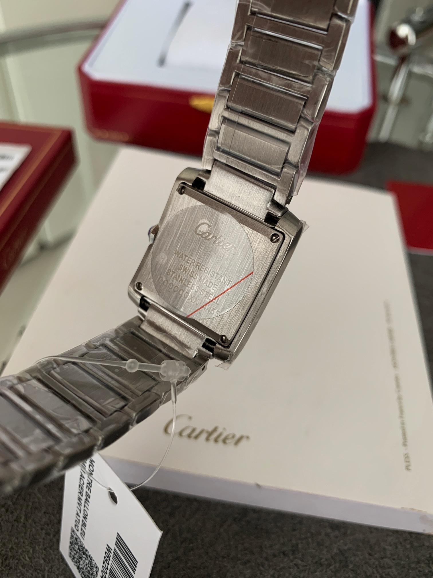 Women's  Quartz Watch Chronograph 904L Stainless Steel 30.5x36.7mm,27x32,mm21.2x25.7mm- CT 60
