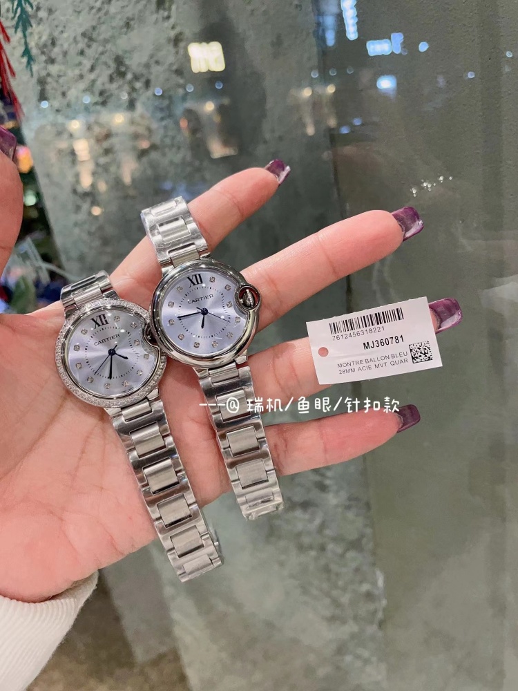 Women's  Quartz Watch Chronograph 904L Stainless Steel 33mm- CT 56