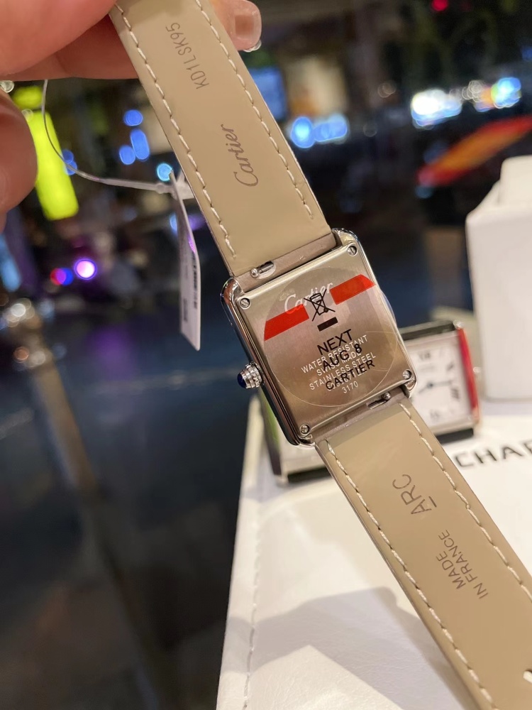 Couple Quartz Watch - 904L Stainless Steel - 33.7 x 25.5 mm - Small Size 29.5 x 22 mm - CT 50